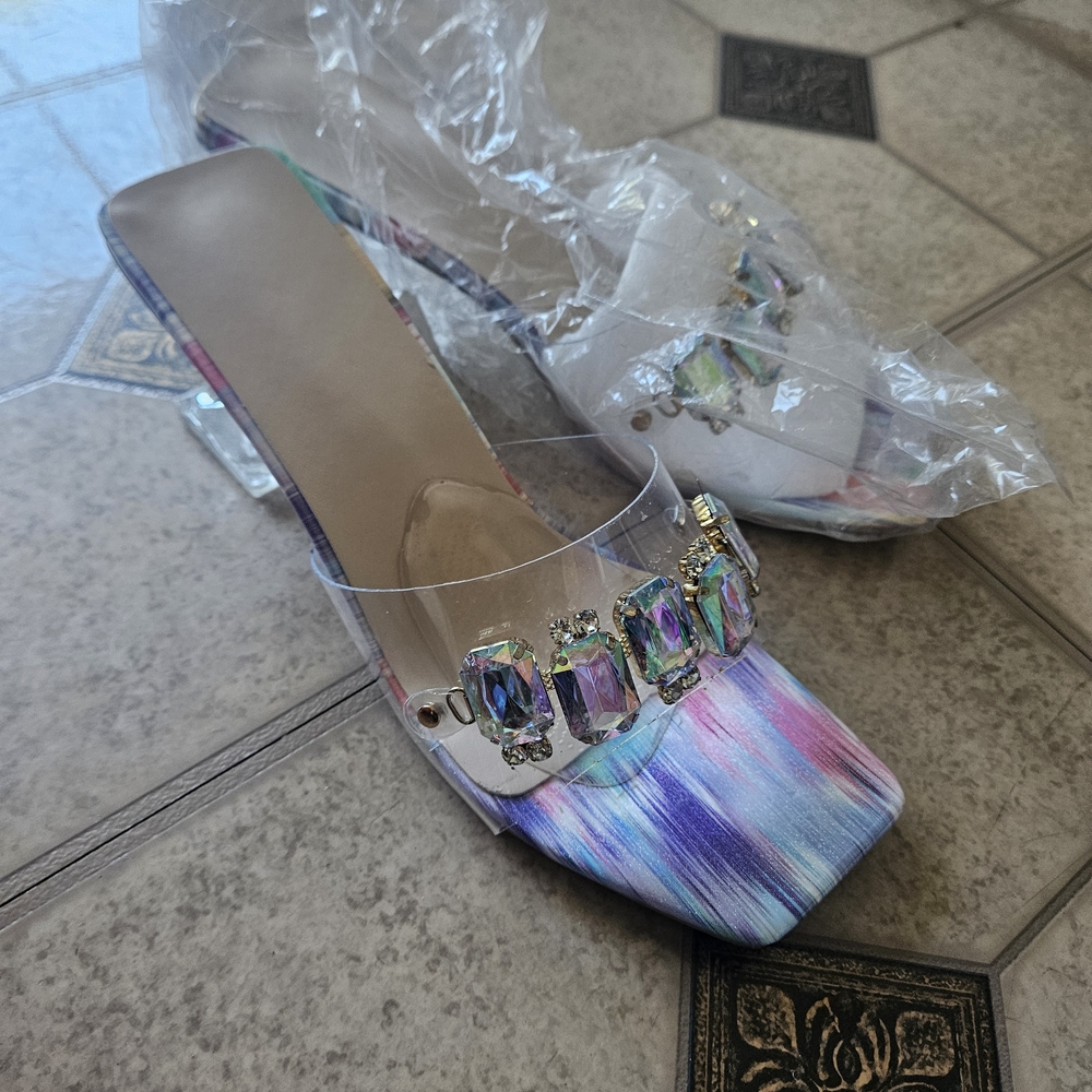 New Elegant Multicolor Women's Heels